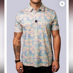 Byrdgang pastel petals polo